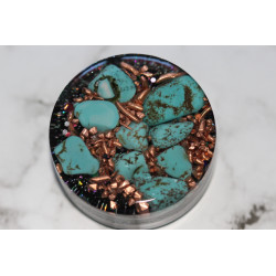 Türkis (gefärbter Howlith)