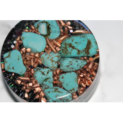 Türkis (gefärbter Howlith)