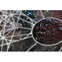 XXL Platte Metatrons Würfel Orgonit Platte