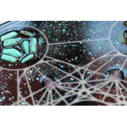 XXL Platte Metatrons Würfel Orgonit Platte