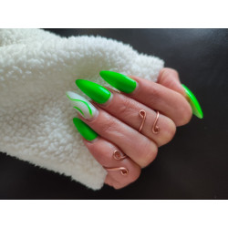 Ring Set aus recyceltem Kupfer