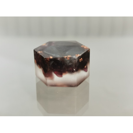 HexagonPrisma Orgonit Granat